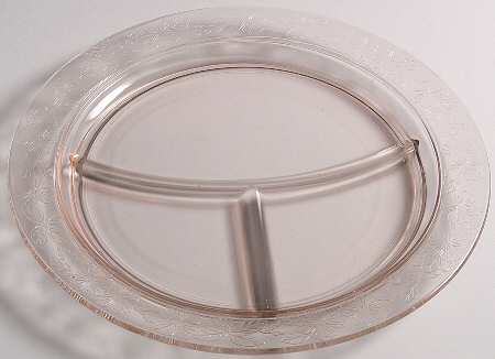 Dogwood Pink Grill Plate