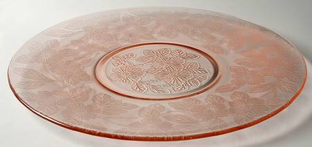 Dogwood Pink 11" Salver Plate