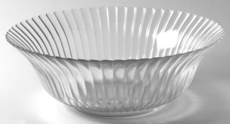 Petalware Clear 8" Large Fruit Bowl