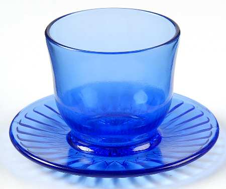 Petalware Cobalt Blue Mustard No Metal Lid