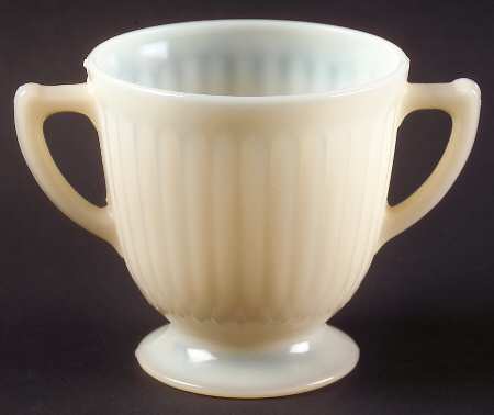 Petalware Cremax (Beige) Footed Open Sugar