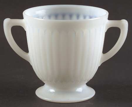 Petalware Monax (White) Footed Open Sugar