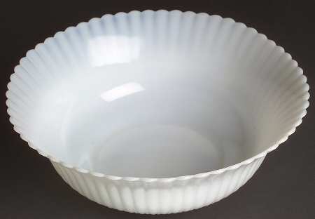 Petalware Monax (White) 8" Large Fruit Bowl