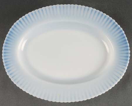 Petalware Monax (White) 13" Oval Platter