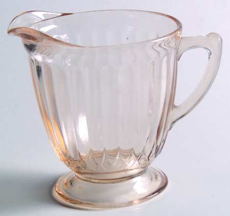 Petalware Pink Footed Creamer