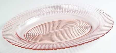 Petalware Pink 13" Oval Platter