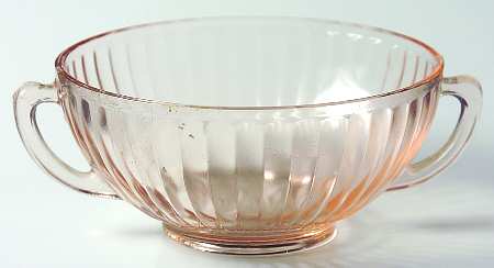 Petalware Pink Cream Soup Bowl
