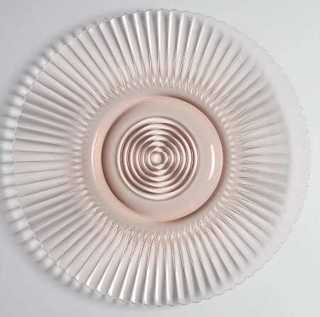 Petalware Pink 11" Salver Plate