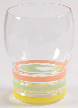 Petalware Monax White Pastel Decorations 10 Oz Flat Tumbler