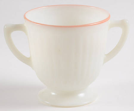Petalware Monax White Pastel Decorations Footed Open Sugar