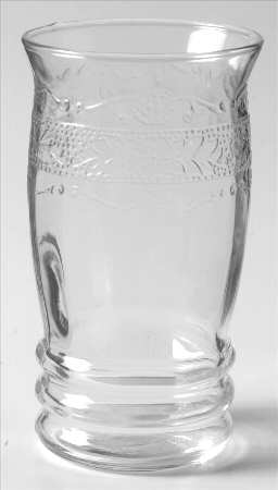 Stippled Rose Band Clear by MacBeth-Evans