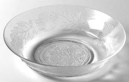 Thistle Clear Cereal Bowl