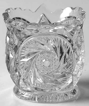 Aztec Clear Toothpick Holder