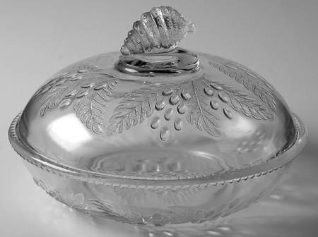 Barberry 8" Round Bowl & Lid
