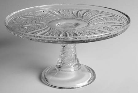 Feather 8" Diameter High Cake Stand