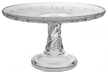 Feather 11" Diameter Pedestal Cake Stand