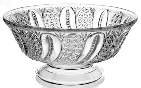 Feather 8" Compote No Lid
