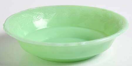 Laurel Jadite Green Oatmeal Bowl