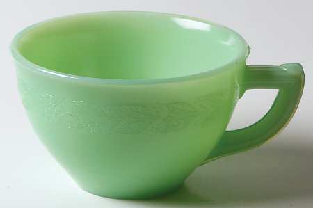 Laurel Jadite Green Cup Only