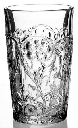 Rock Crystal Clear 10 Oz Flat Tumbler
