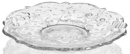 Rock Crystal Clear Saucer for Footed Cup
