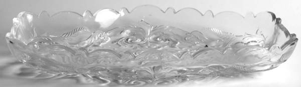 Rock Crystal Clear 10" Pickle Dish