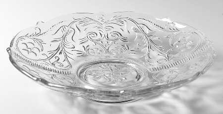 Rock Crystal Clear 12" Round Bowl