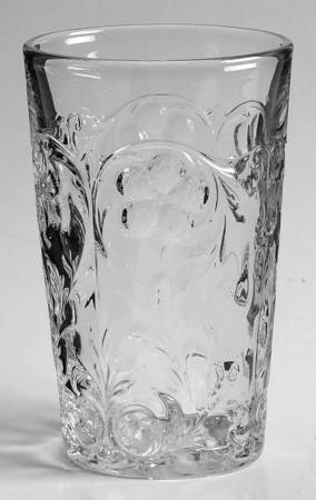 Rock Crystal Clear 8 Oz Flat Tumbler