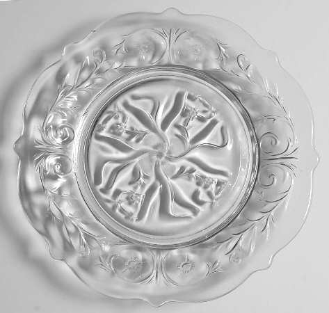 Rock Crystal Clear 8" Salad Plate