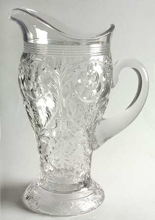 Rock Crystal Clear Tankard Jug