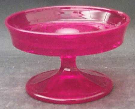 Rock Crystal Red Cheese Stand