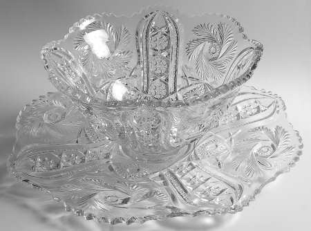 Wiltec Clear Punch Bowl with Underplate