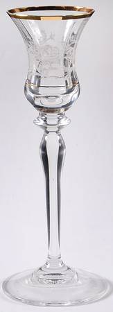 Antique Lace (Newer, Middle Floral) 7" Single Light Candlestick