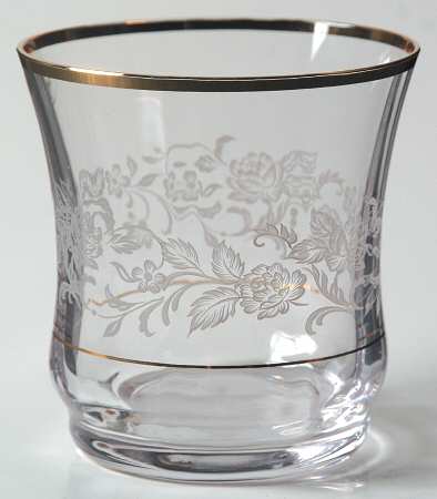 Antique Lace (Newer, Middle Floral) Double Old Fashioned