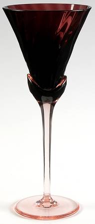 Blossom Plum Wine Glass