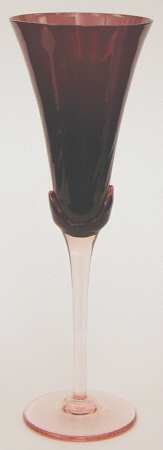 Blossom Plum Fluted Champagne