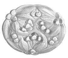 Bountiful (Clear Design) Round Bowl