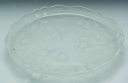 Bountiful (Clear Design) Small Torte Plate