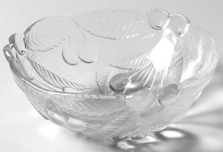 Bountiful (Clear Design) Individual Salad Bowl