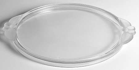 Bountiful (Clear Design) Cake Plate