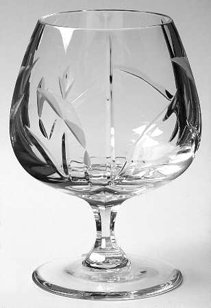 Calla Lily Brandy Glass