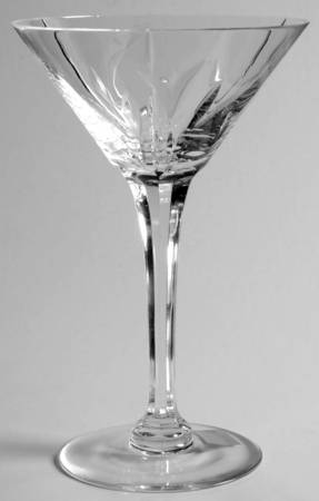Calla Lily Martini Glass