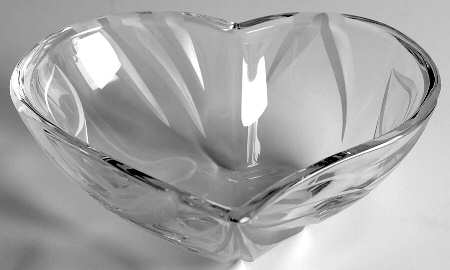 Calla Lily Heart Bowl