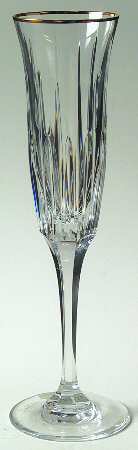 Castille Gold Fluted Champagne