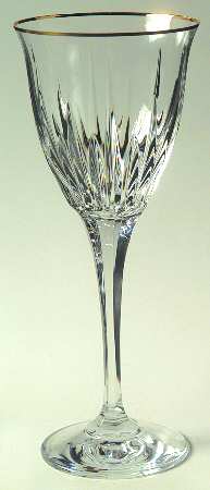 Castille Gold Wine Glass