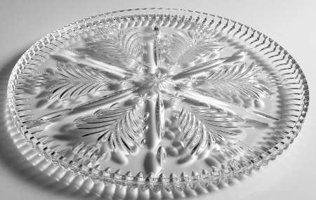 Christmas Tree Cake Plate
