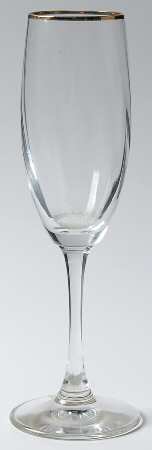 Clarion Gold Fluted Champagne