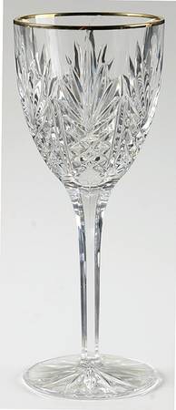 Covent Garden Gold Wine Glass