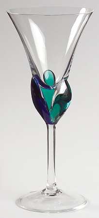 Colorswept Wine Glass
