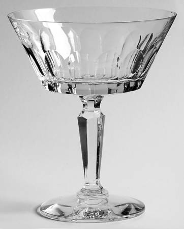 Coronation Clear (Older) Champagne/Tall Sherbet